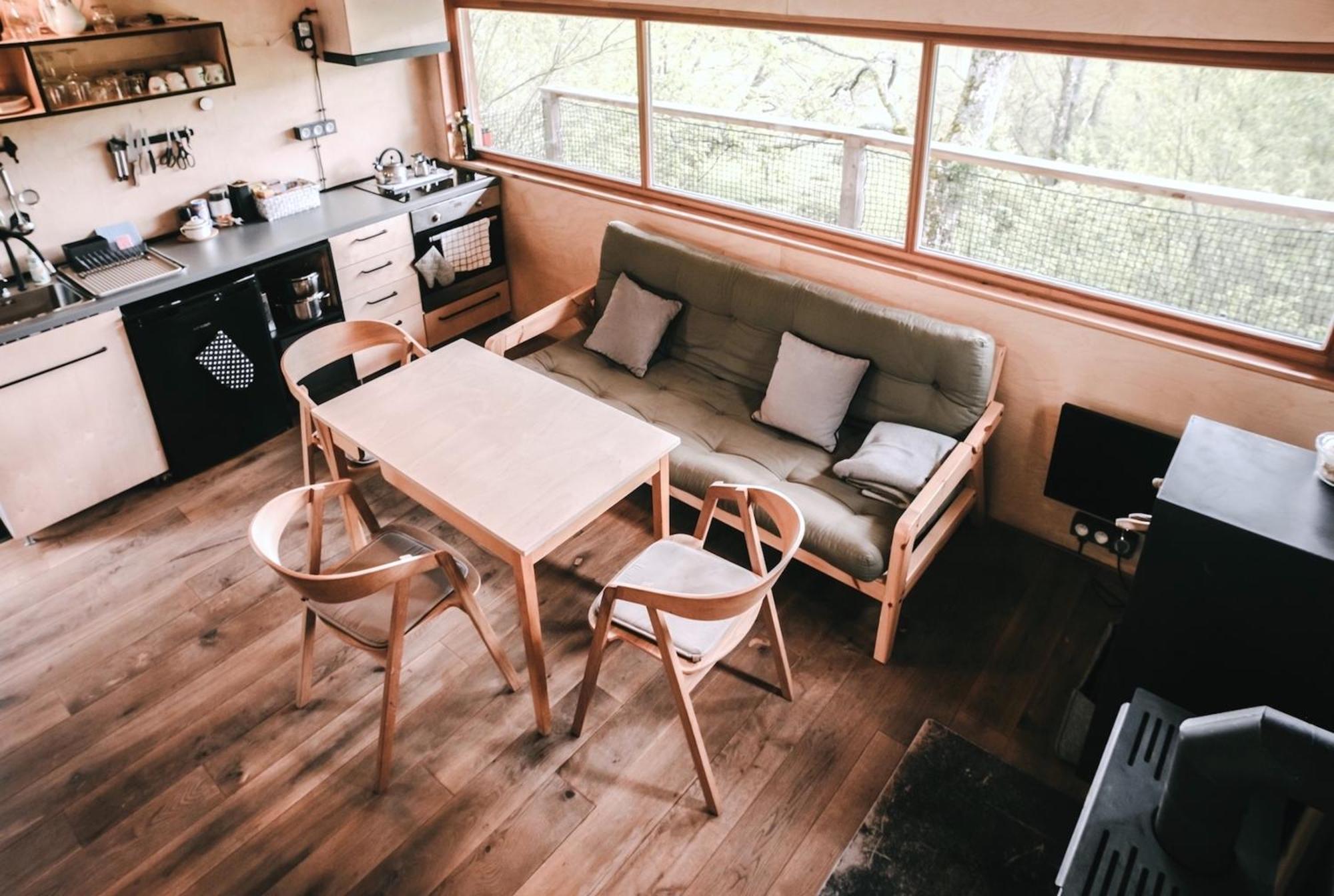 Tri Domky - Tiny Houses Depoltice エクステリア 写真